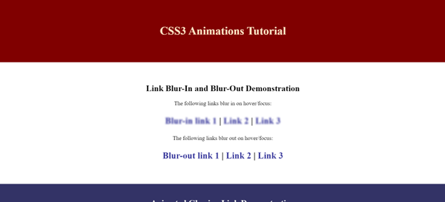 Animation tutorial