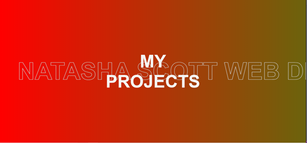 Horizontal Scroll Website