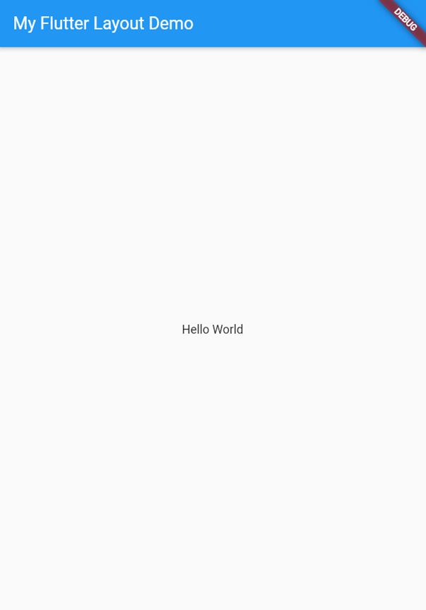 Flutter Demo Page